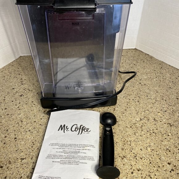 MR. COFFEE CAFE BARISTA Stainless Steel BVMC-ECMP1000 Espresso Cappuccino EUC - Picture 4 of 8